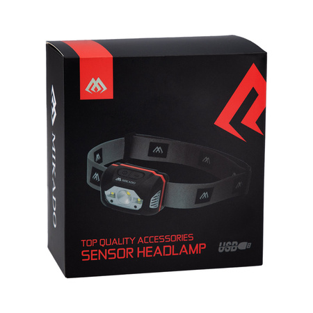 Latarka czołowa Mikado H440S / 440 LUM + czujnik ruchu /