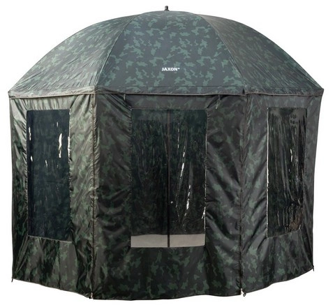 Parasol wędkarski JAXON VARIANT CAMOU 290 z pełną osłoną 290cm
