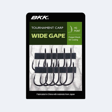 Haczyki Karpiowe BKK Wide Gape | #1 | 10 szt.