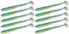 Guma Keitech Swing Impact 3" | 7,2cm | LT#60 Blue X Chart | 10 szt.