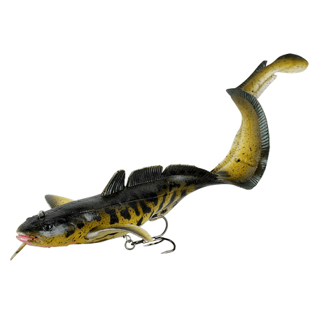 .Guma Savage Gear 3D Burbot 25cm | 75g | Firetiger