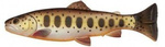 .Guma SAVAGE GEAR 3D Craft Trout Pulsetail 16cm 53g Brown Trout Smolt