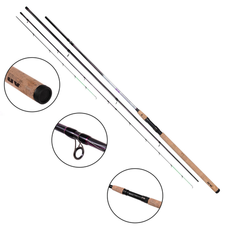 .Wędka MIKADO UV Ultraviolet X-Heavy Feeder 390 cm up to 160 g