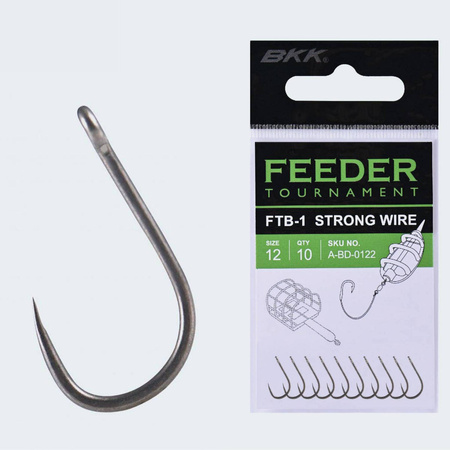 Haczyki bezzadziorowe BKK Feeder Tournament FTB-1 | 16 | 10 szt.