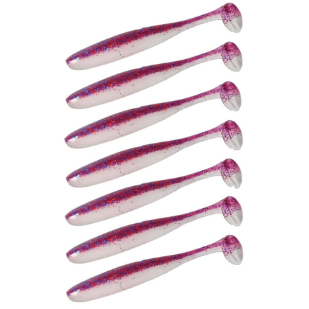 Guma Keitech Easy Shiner 4" | 10,16cm | LT#34 Cosmos/ Pearl Belly | 7 szt.