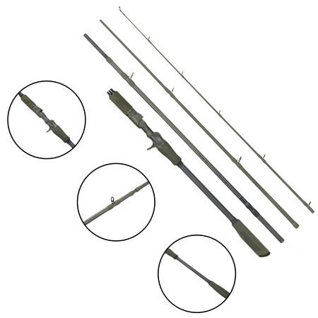 Wędka Savage Gear Revenge SG4 Heavy Game Travel BC 221cm | 20-60g