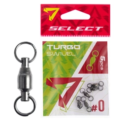 Select Krętlik Łożyskowany Turbo  Swivel #0 (5 szt/opak)
