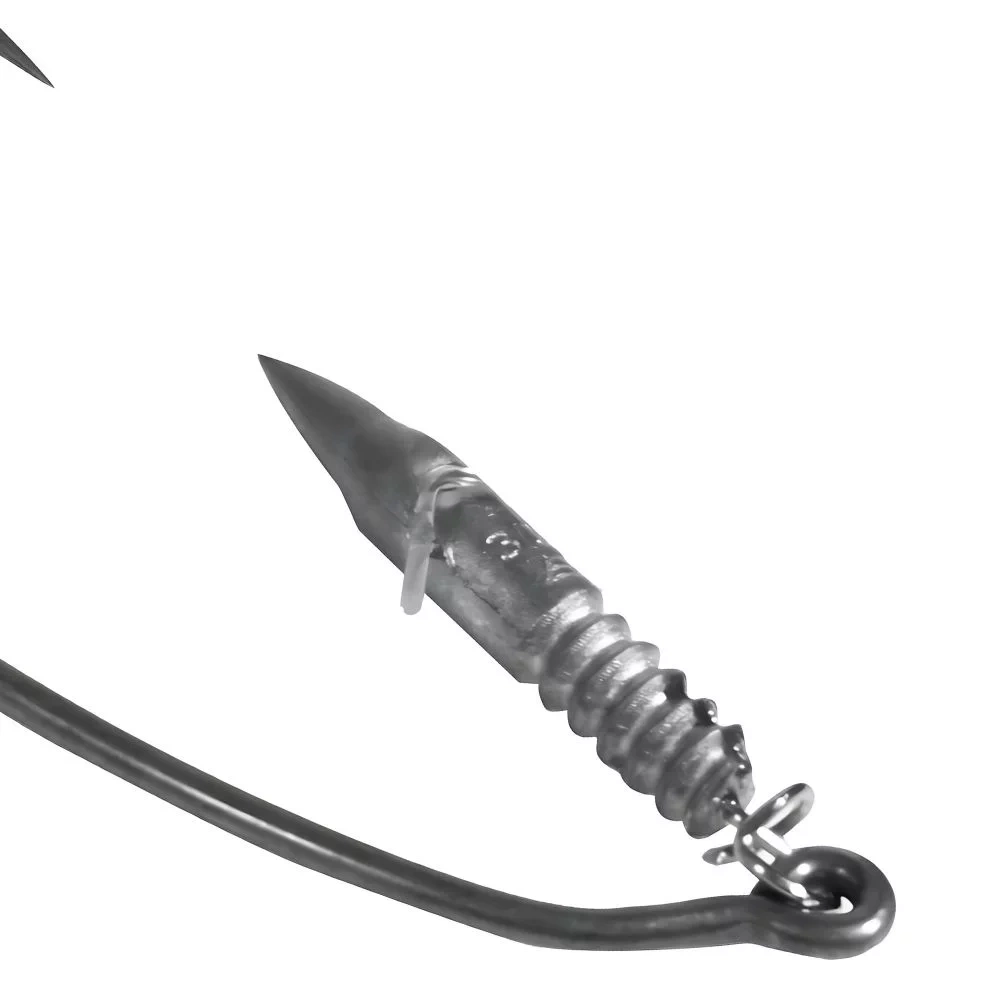 Haczyki offsetowe BKK Permalock Weighted | #4/0 | 4 szt.