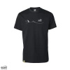 T-shirt Geoff Anderson Organic Tee | Black Pollution | L