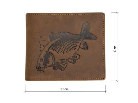 Skórzany portfel Delphin CARP Classic