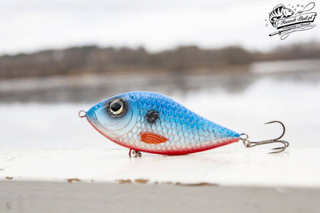 Jerk Kaszub Baits Danire 13cm | tonący | 65g | BLU