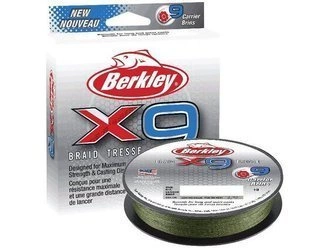 .Plecionka Berkley X9 150m - 0.12mm - 12,10kg - Low Vis Green