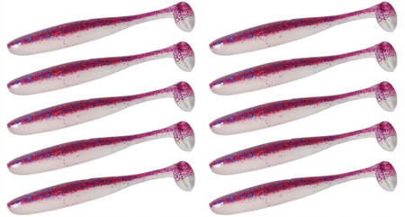Guma Keitech Easy Shiner 3" | 7,6cm | LT#34 Cosmos/Pearl Belly | 10 szt.
