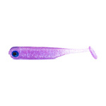 Guma Great Fish GF1 4,9cm | Glitter Light Purple | rybny | 10 szt.