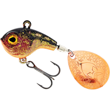 Wirujący ogonek Westin DropBite Spin Tail Jig Sinking 12g | 3,2cm | Copper Perch
