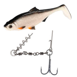 Zestaw guma Mikado MFT Roach 12cm Bream + Dozbrojka Mikado Evo Stinger