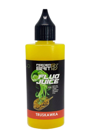 Dodatek do zanęt Feeder Bait Fluo Juice  50ml | Truskawka