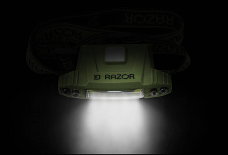 Latarka Czołowa / Czołówka Delphin RAZOR USB UC