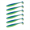 Guma Keitech Easy Shiner 4.5" | 11,43cm | LT#60 Blue X Chart | 6 szt.