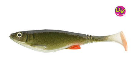 Guma Daiwa Belly Shad 6cm | Natural Green Roach