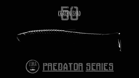 Przynęta Libra Lures Kraken Shad 2" | 5 cm | 003 - Blue Pearl | 10 szt.