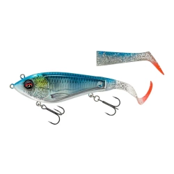 Wobler Savage Gear Deviator Tail 16,5cm | Blue Chrome | wolno tonący