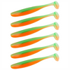 Guma Keitech Easy Shiner 4.5" | 11,43cm | CT#27T UV Lime / Orange | 6 szt.