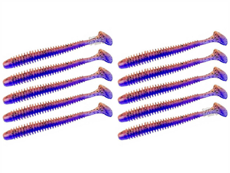 Guma Keitech Swing Impact 3" | 7,2cm | LT#43 LT Purple Jerry | 10 szt.
