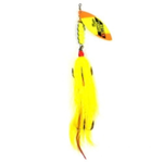 Obrotówka Mepps Giant Tandem #5 | 45g | Fluo / żółty