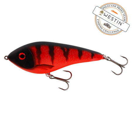 Wobler Wobler Westin Swim Jerk 10cm | Fire | wolno pływający