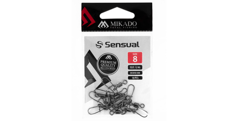 Krętliki z agrafką Mikado - BN - Nr. 8 - 10szt.