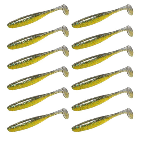 Guma Keitech Easy Shiner 2" | 5,08cm | LT#51 Smoky Yellow | 12 szt.