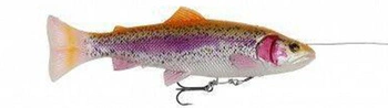 .Guma SAVAGE GEAR 4D Line Thru Pulsetail Trout 16cm SS 51g - ALBINO TROUT