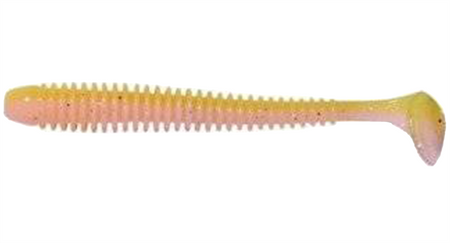 Guma Keitech Swing Impact 2.5" | 6,35cm | LT#31 Yellow/Pink | 10 szt.