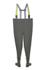 Spodniobuty wodoodporne Pros Fisharp | rozm. 45