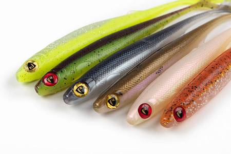Guma Fox Rage Slick Finesse 11cm | UV Chartreuse Ayu