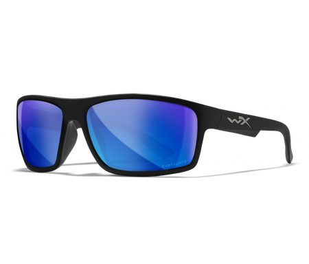 Okulary Wiley X Peak Captivate | Blue Mirror | Matte Black Frame +GRATISY!