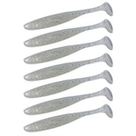 Guma Keitech Easy Shiner 4" | 10,16cm | #370 Clear Silver Glow | 7 szt.
