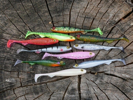 Guma Fox Rage Slick Shad 11cm | Pearl