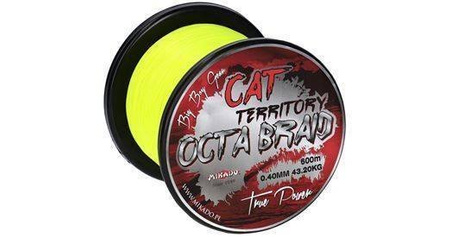 Plecionka Mikado Cat Territory Octa Braid 0,40 | yellow | 300m