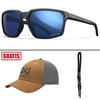 Okulary Wiley X - Sierra Captivate / Polarized Blue Mirror / Grey Matte Black Frame + GRATISY!