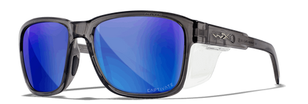 Okulary Wiley X Trek Blue Mirror Gloss Crystal Dark Grey Frame