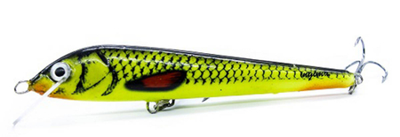 Wobler Engima Baits Sandaczowy 10,5cm | Seledyn | pływający