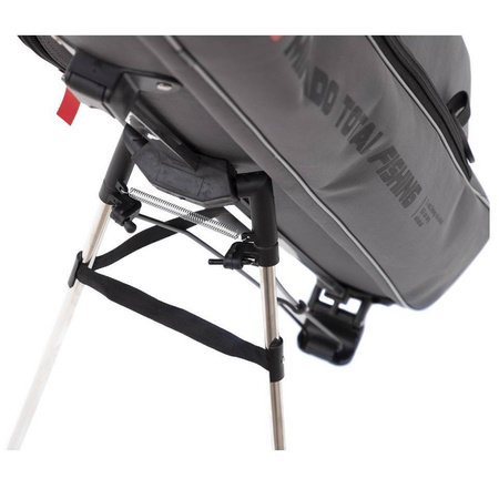 Sztywny pokrowiec na wędki Mikado ze stelażem | trzykomorowy | 140cm