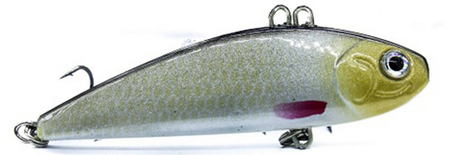 Wobler Engima Baits Cykada 7cm | Srebrny | tonący