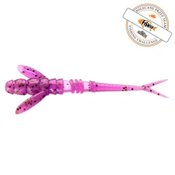 Gumy FishUp Flit 5,5cm | 2" | #016/Lox/Green & Black | 9szt.