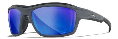 Okulary Wiley X Omega Captivate Polarized Blue Mirror | Matte Grey Frame | GRATISY!!!