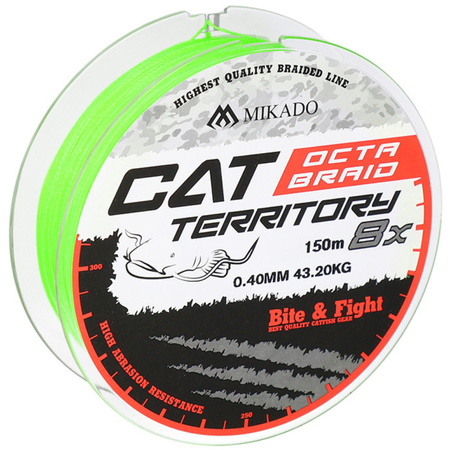 Plecionka Mikado Cat Territory Octa Braid 0,60mm | yellow | 150m