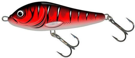 Wobler Salmo Rattlin Slider 8cm | Red Wake | tonący
