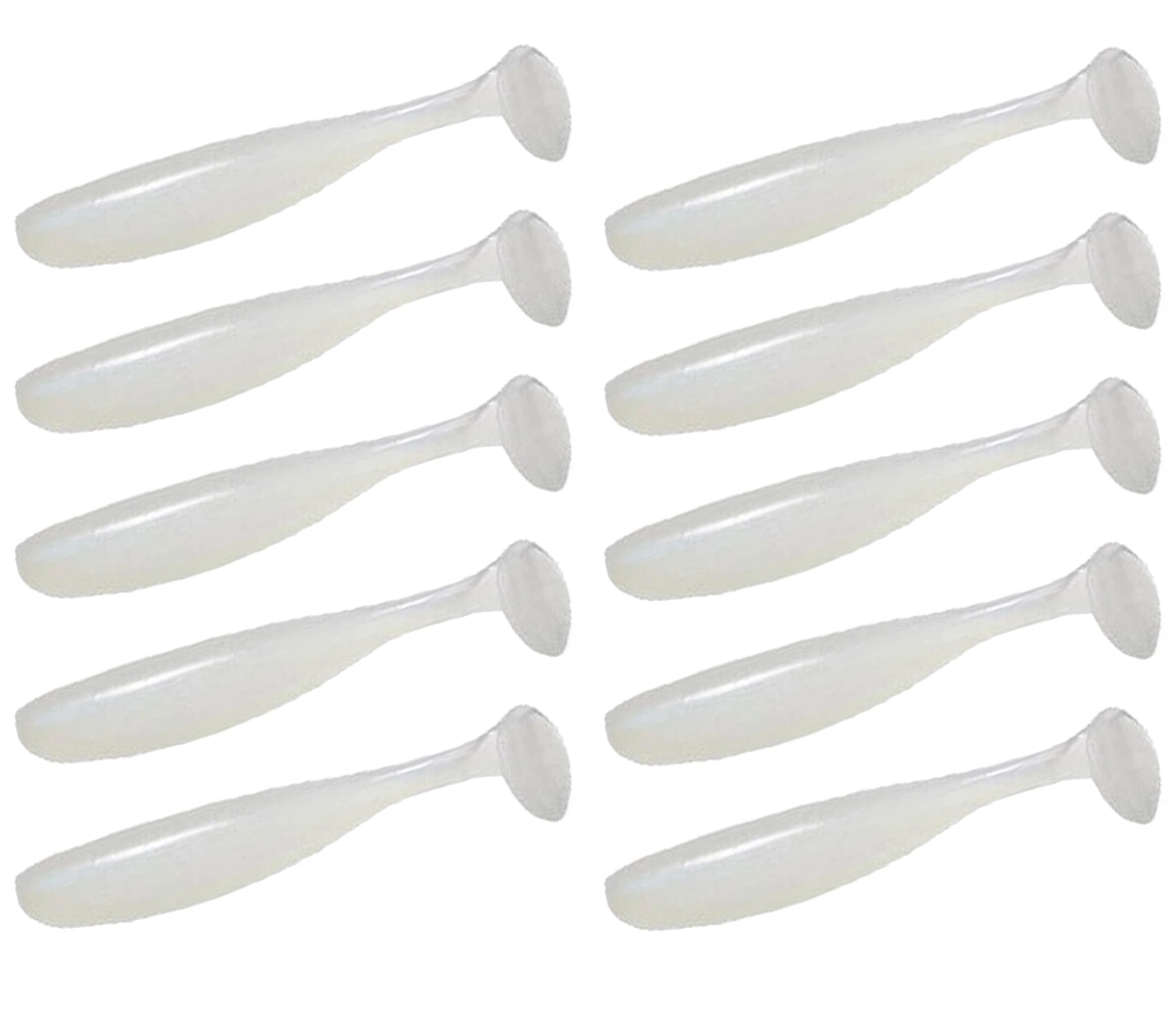 Keitech Easy Shiner 3"/7,6 cm LT#55 Pearl Glow - 10szt.